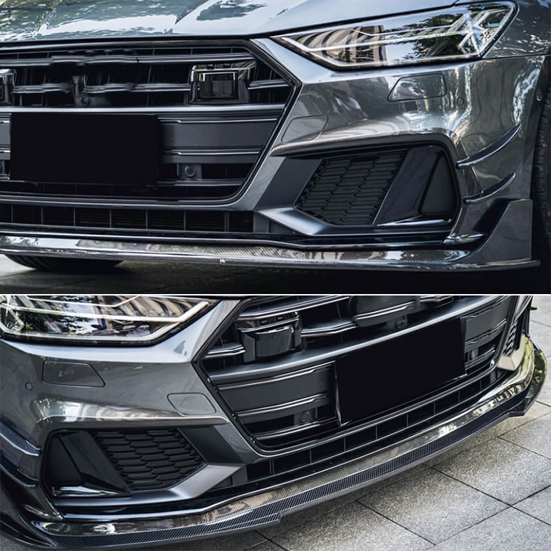 M-Design Carbon Fiber Front Lip - Audi A7/S7