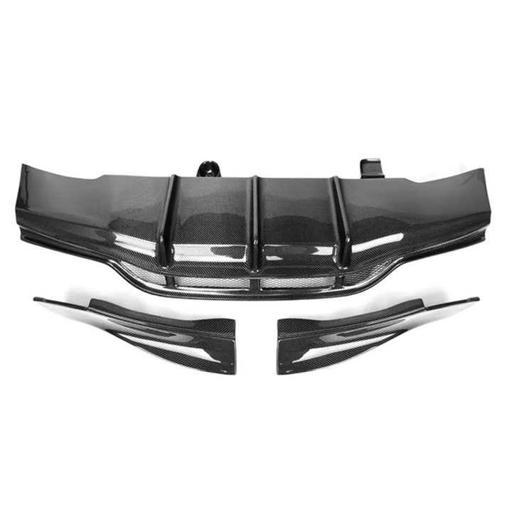 PSM Dynamic Carbon Fiber Rear Diffuser - Mercedes-Benz C-Class C63 AMG W205