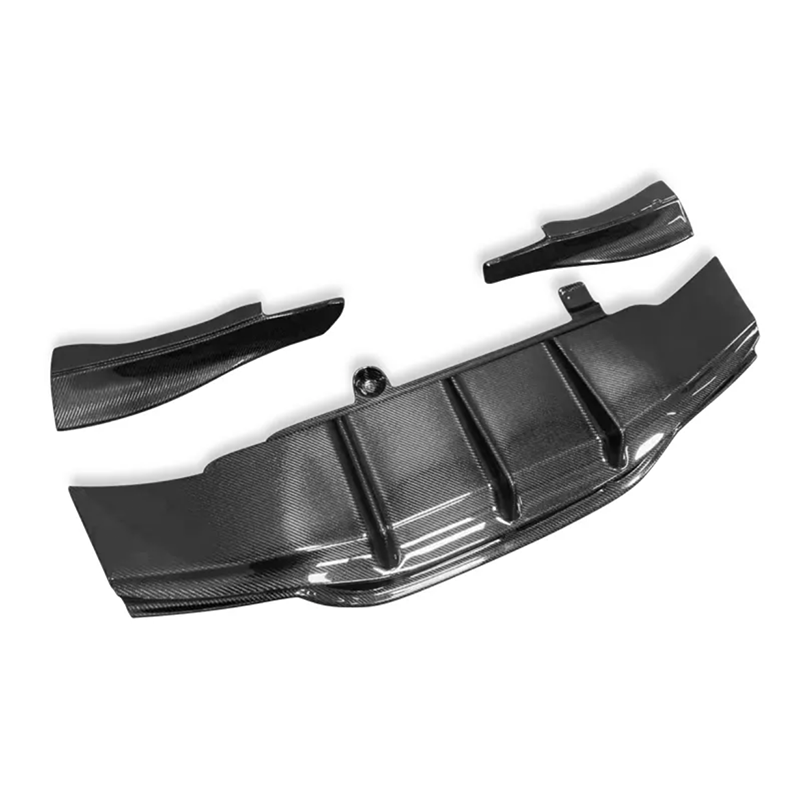 PSM Dynamic Carbon Fiber Rear Diffuser - Mercedes-Benz C-Class C63 AMG W205