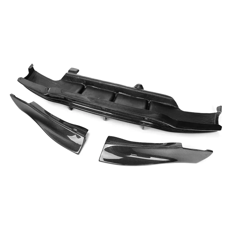 PSM Dynamic Carbon Fiber Rear Diffuser - Mercedes-Benz C-Class C63 AMG W205