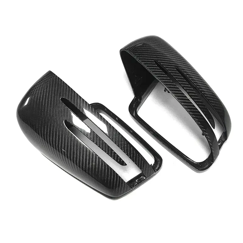 M-Design Carbon Fiber Mirror Cap Set - Mercedes Benz C-Class W204