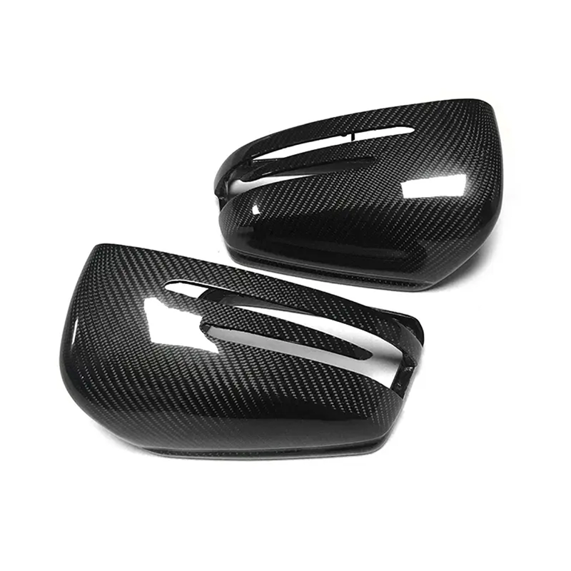 M-Design Carbon Fiber Mirror Cap Set - Mercedes Benz C-Class W204