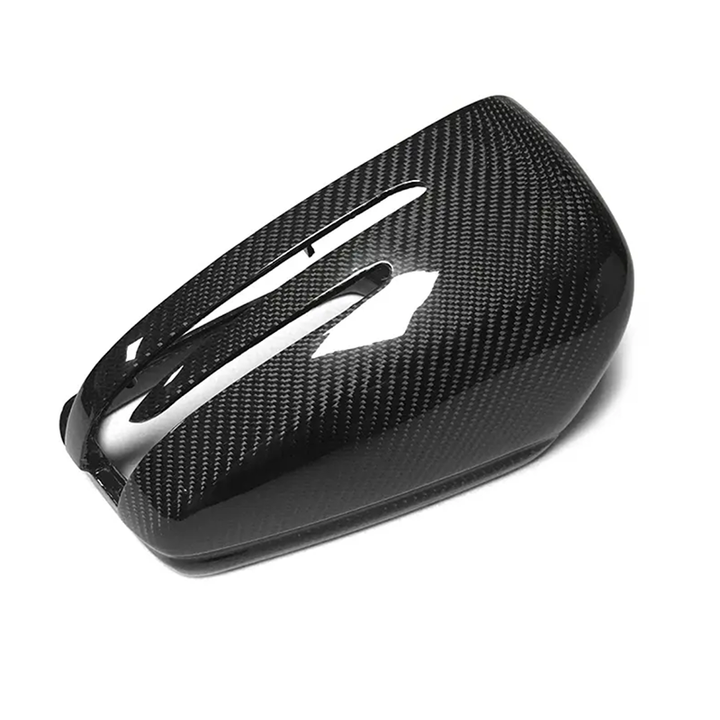 M-Design Carbon Fiber Mirror Cap Set - Mercedes Benz C-Class W204