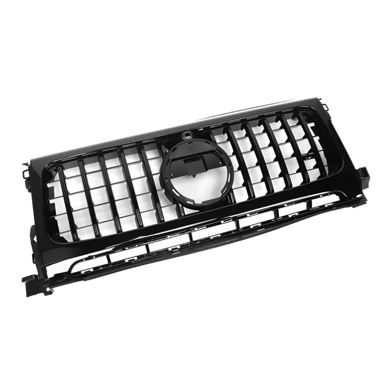 ABS Gloss Black Front Grille Set - Mercedes-Benz G-Class AMG W463/4