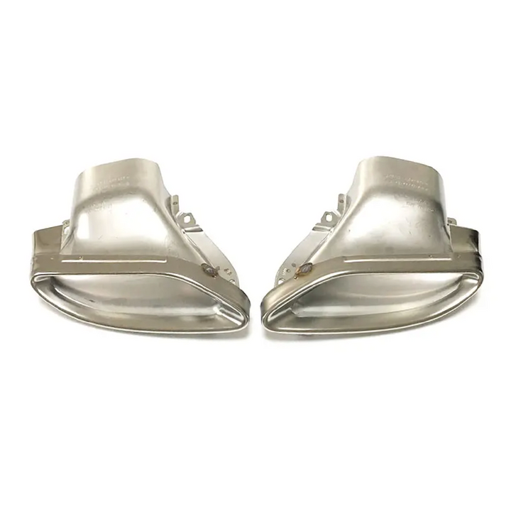 Genuine Stainless Steel Exhaust Tips - Mercedes-Benz E/C-Class