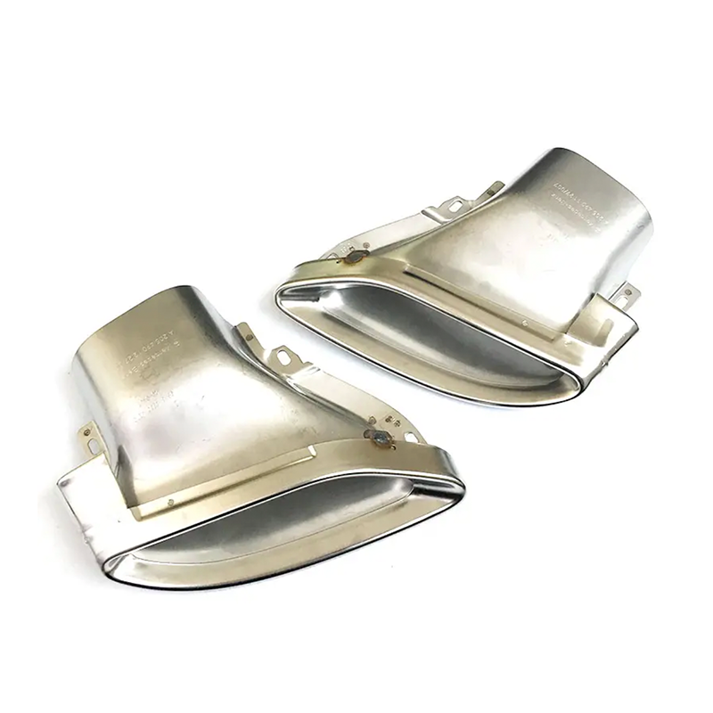 Genuine Stainless Steel Exhaust Tips - Mercedes-Benz E/C-Class