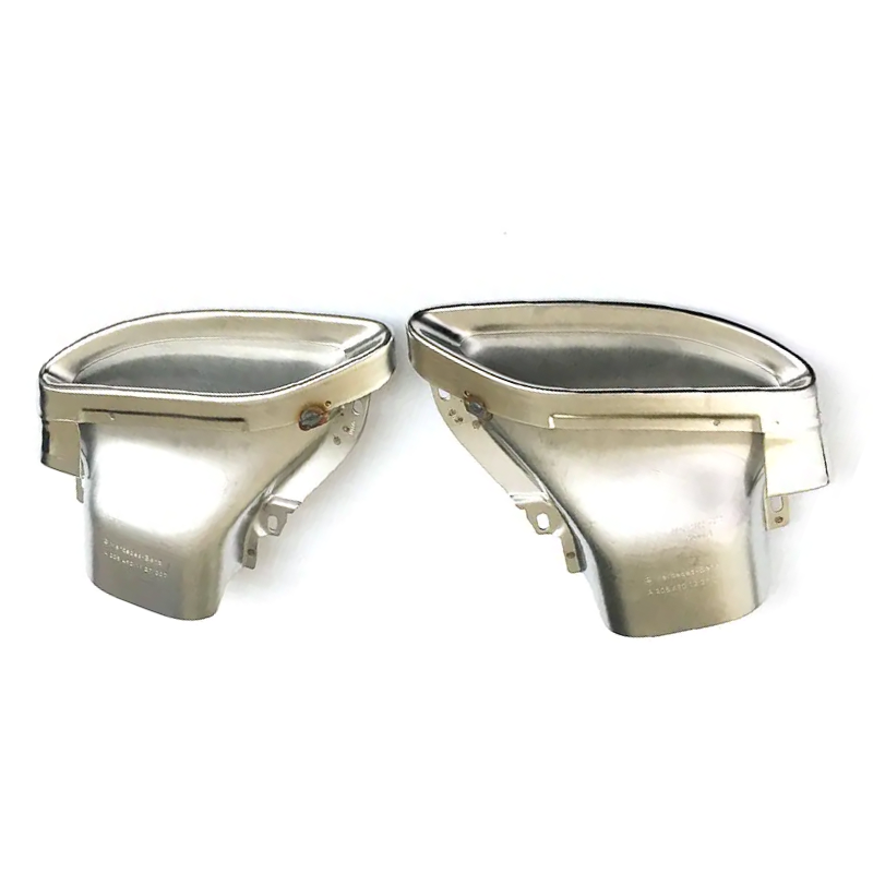 Genuine Stainless Steel Exhaust Tips - Mercedes-Benz E/C-Class