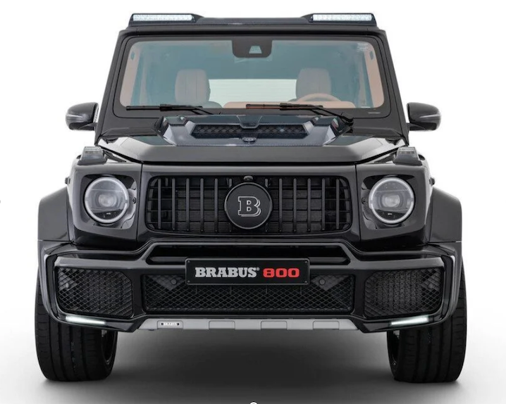 ABS Gloss Black Front Grille Set - Mercedes-Benz G-Class AMG W463/4