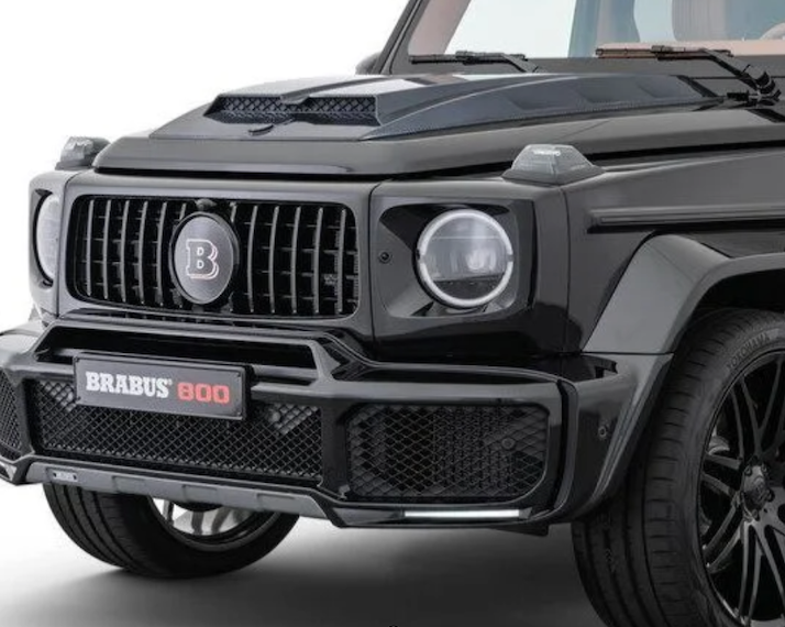 ABS Gloss Black Front Grille Set - Mercedes-Benz G-Class AMG W463/4