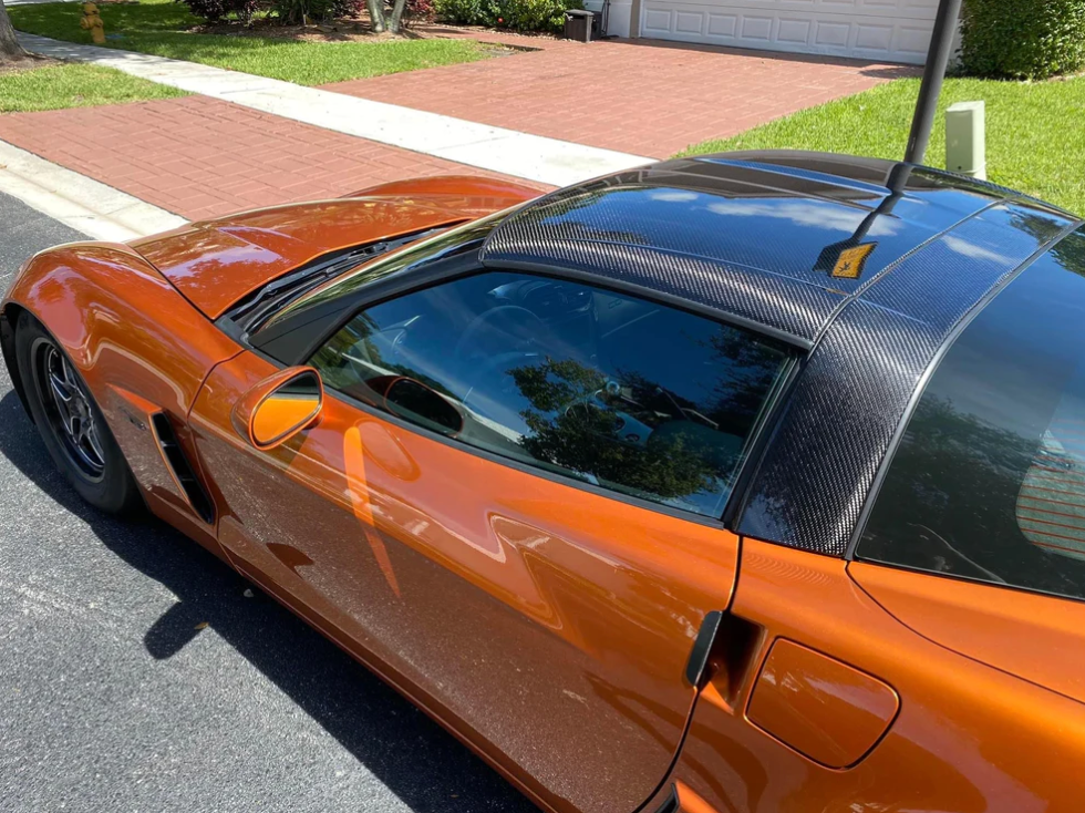 Performance Carbon Fiber Roof Panel - Chevrolet Corvette C6