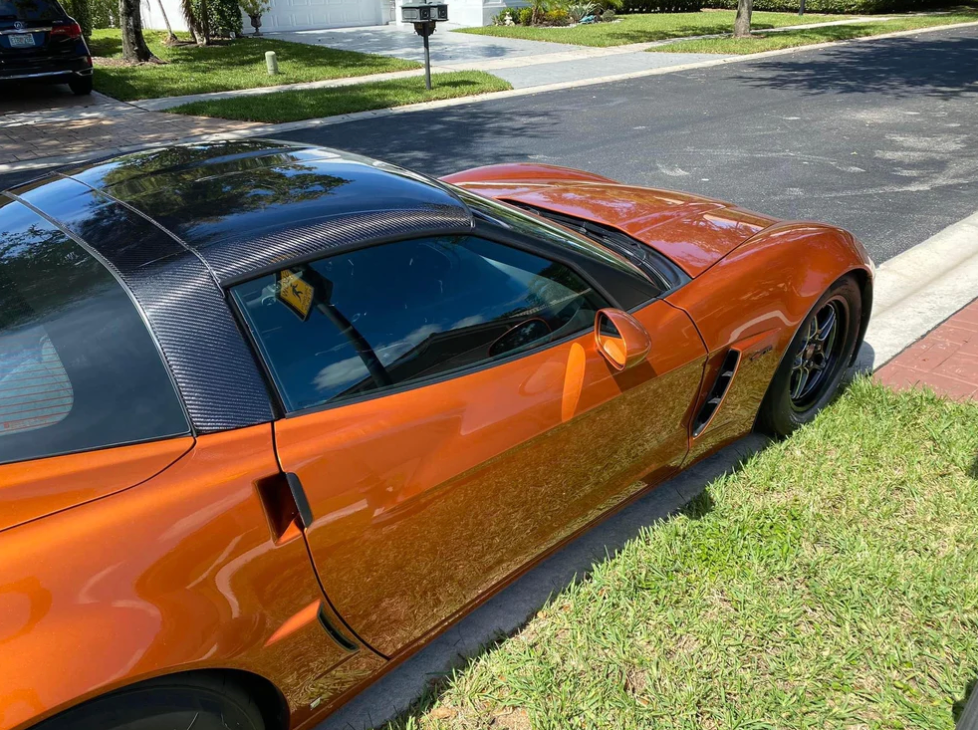 Performance Carbon Fiber Roof Panel - Chevrolet Corvette C6