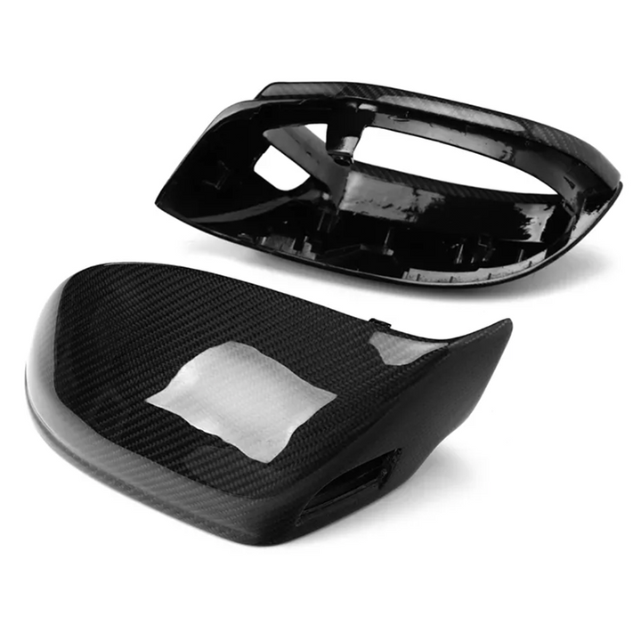 M-Design Carbon Fiber Mirror Cap Set - Audi A7/S7