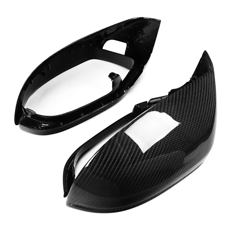 M-Design Carbon Fiber Mirror Cap Set - Audi A7/S7