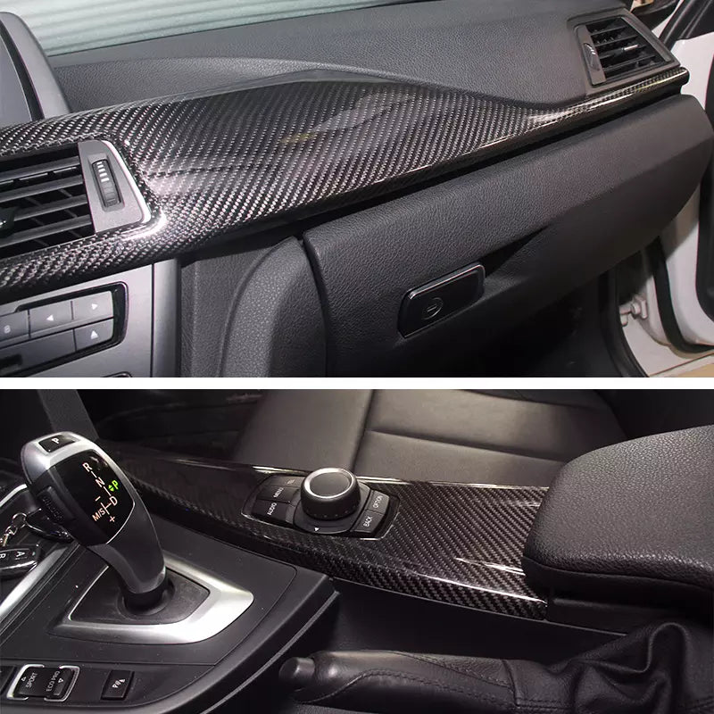 Carbon Fiber Interior Trim 8PCS - BMW F3X 3/4-Series