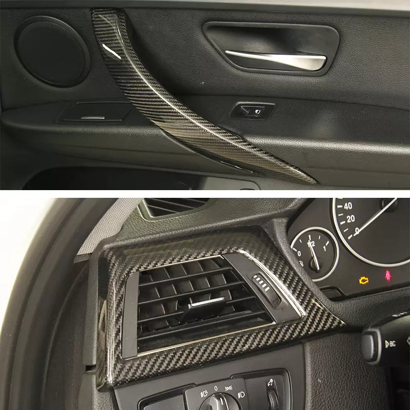 Carbon Fiber Interior Trim 8PCS - BMW F3X 3/4-Series