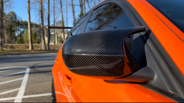 M-Performance Carbon Fiber Mirror Cap Set - BMW E9X 3-Series