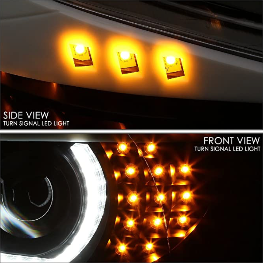 3D Halo LED Crystal Headlights - BMW E90