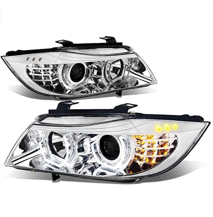 3D Halo LED Crystal Headlights - BMW E90