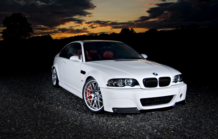 CSL Style Carbon Fiber Front Splitters - BMW E46 M3