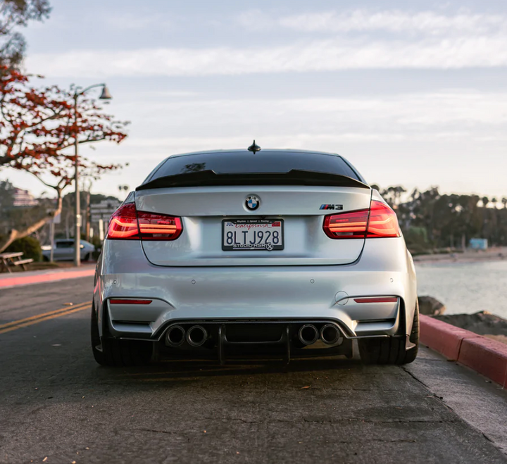 PSM Dynamic Carbon Fiber Trunk Spoiler - BMW F3X 3-Series & F80 M3/M3CS