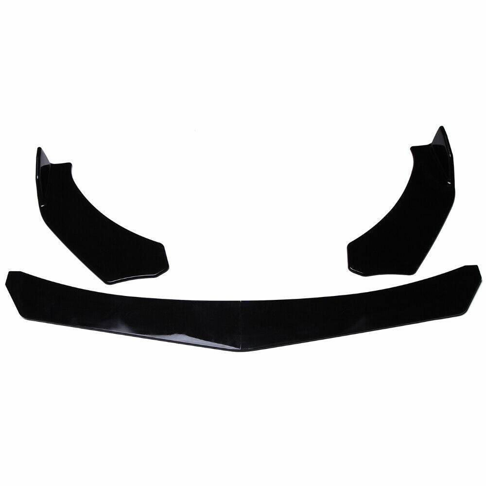 Front Bumper Lip Splitter w/ 2x Adjustable Rods